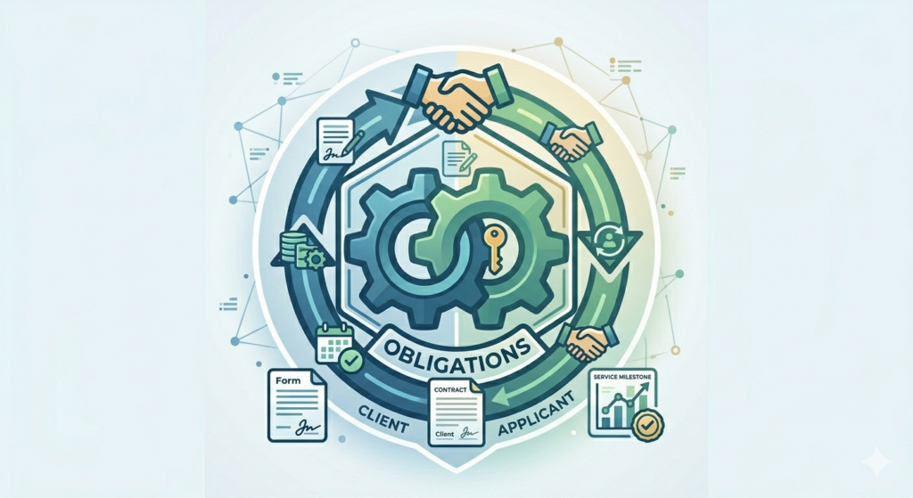 Obligations of Applicants and Client